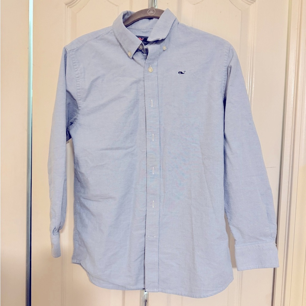 Boys Vineyard Vines Oxford Whale Shirt